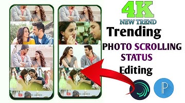 Photo Scrolling Fullscreen HD WhatsApp Status Editing | AlightMotion Editing Tutorial |PixelLab Edit