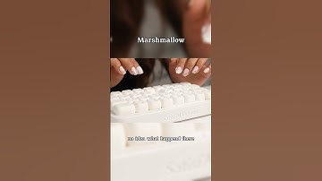 Marshmallow Keyboard ☁️ | ASMR AI Keyboard