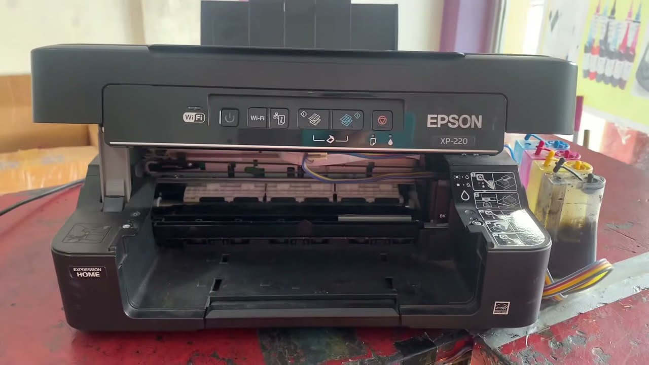 Impresora Epson Expression Home XP-2200 Sistema Continuo Sublimación