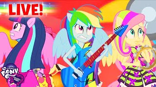 Download Lagu 🔴 Equestria Girls LIVE 🔮 ALL MOVIES MARATHON 🎥 Full Movies Children's Cartoon | MLP EG MP3