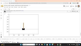 With Reinforcement Learning OpenAI gym train a rl agent cartpole to straighten itself out