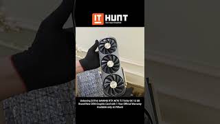 ZOTAC RTX 4070 Ti Trinity OC 12GB Unboxing 🔥 Beast GPU for Gaming #Shorts #ithunt #gpu #gamingpc