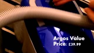 VAX Power 7 2400W vs ... Argos Value no-name vacuum cleaner.