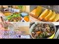 MINIMAL GUEST DAWAT MENU🥰1 Hour Challenge❗️Hot milk cake ~ Spicy creamy Macaroni ~mutton kabab