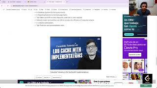 🔴  Live Coding 💻  - (Day #446 Morning) - 146. LRU Cache