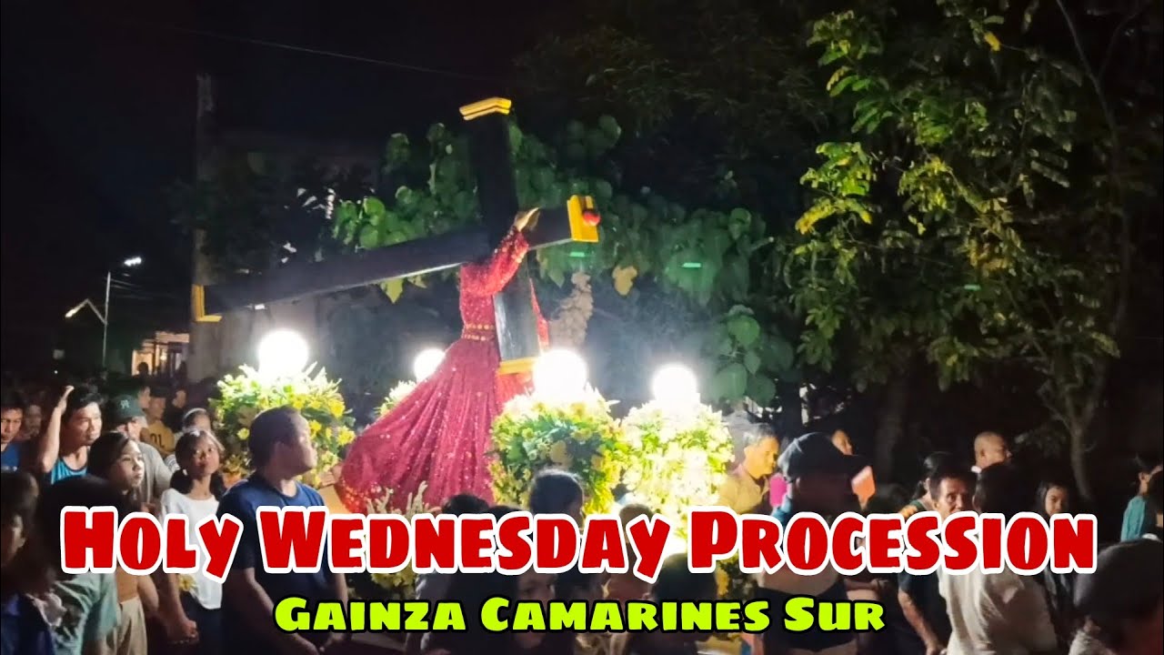 Holy Wednesday Procession - YouTube