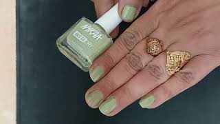 Nykaa InstaLike 357 Pista Pole Review | Affordable Pastel Nail Polish screenshot 1