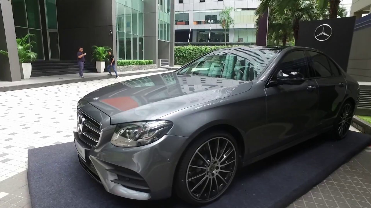 18 Mercedes Benz E Class E 300 Amg Line Ckd Walkaround Evomalaysia Com Youtube