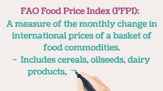 FAO Food Price Index