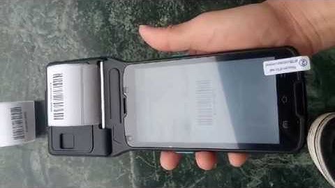 Android Label Printer Terminal barcode printer