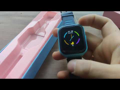 Детские Умные Смарт Часы Baby Smart Watch A36E 4G / Видеозвонок Синие