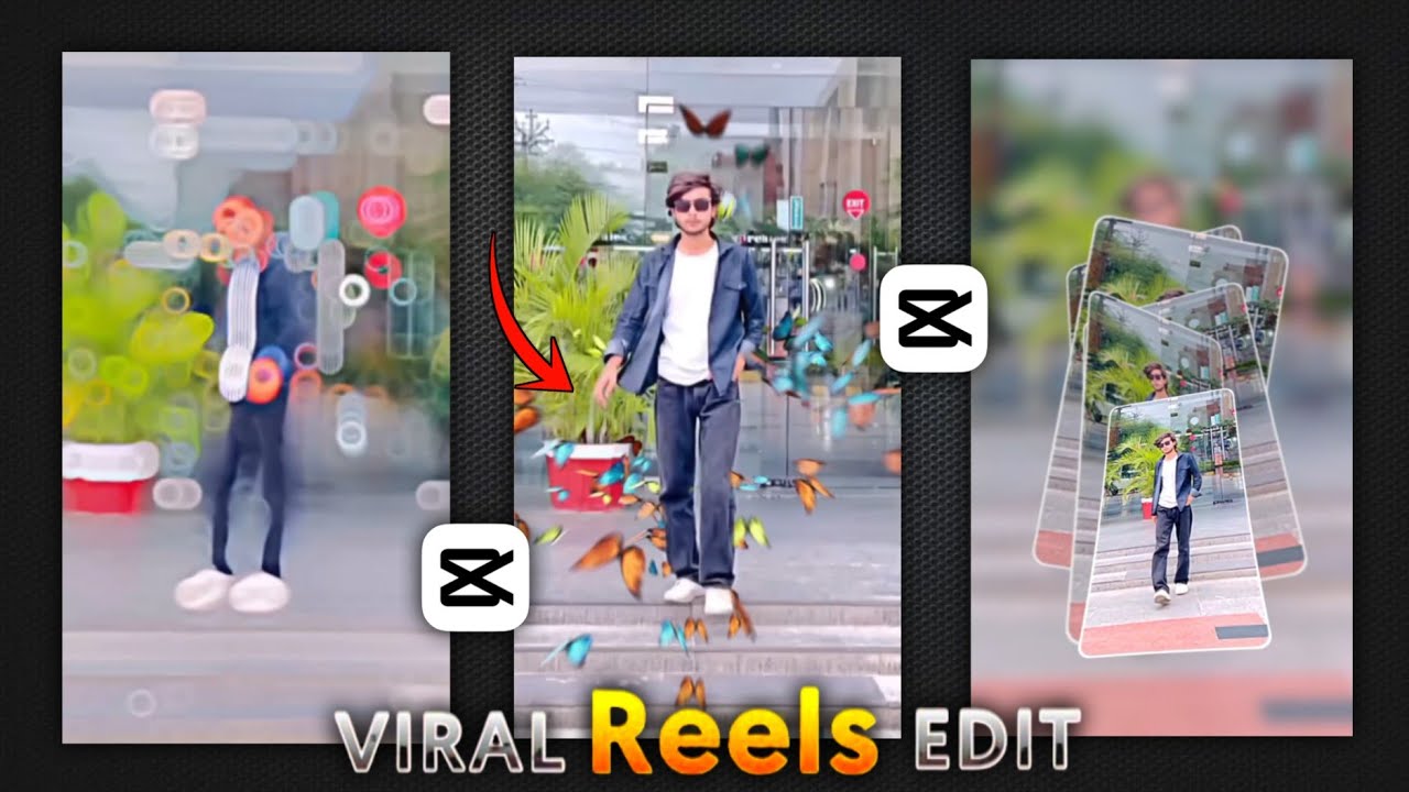 Instagram Trending Reels Video Editing | Blur Effect Video Kaise Banaye | Capcut video editing 2025