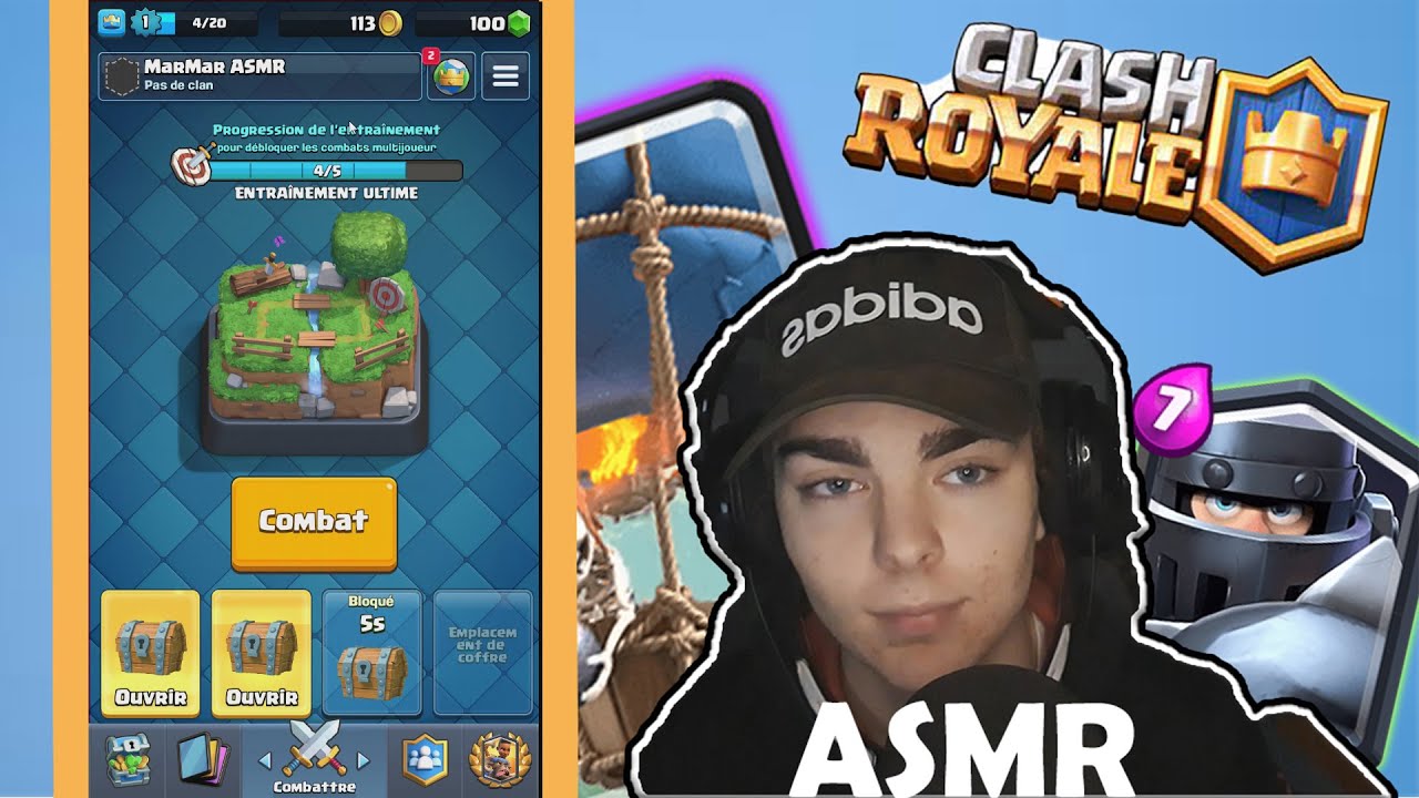 ASMR / Une Nouvelle Aventure Sur Clash Royale !