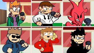 Norway but everytime it's Tord turn a Different Skin mod is used