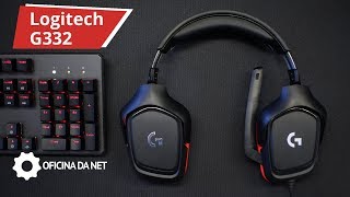 Logitech G332, a resposta da Logitech ao HyperX Cloud Stinger - Review -  YouTube