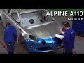 Alpine a110  tour of the production line