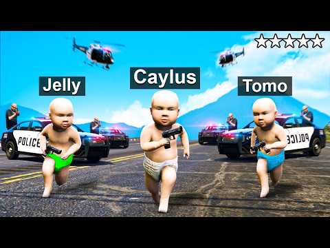 I Became a BABY in GTA 5..