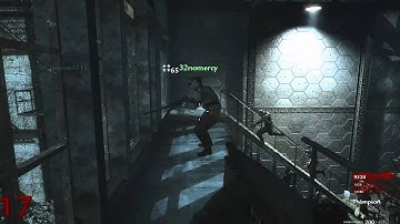 CoDWaW Nazi zombies Der Riese Map No,Cheats.20 Round 3 players Part 12