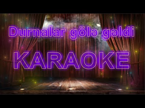 Durnalar gölə gəldi. Karaoke (4K)