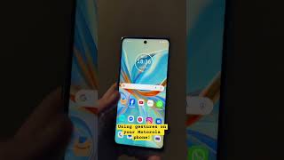 Menggunakan gestur pada Motorola G75 Anda (atau Motorola apa pun) #motorola #gestures #tipsandtricks screenshot 5