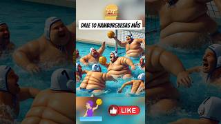 🤽🏻‍♂️ Transformación ÉPICA: De EQUIPO DE WATERPOLO súper delgado a equipo MAMADISIMO 😈🤣