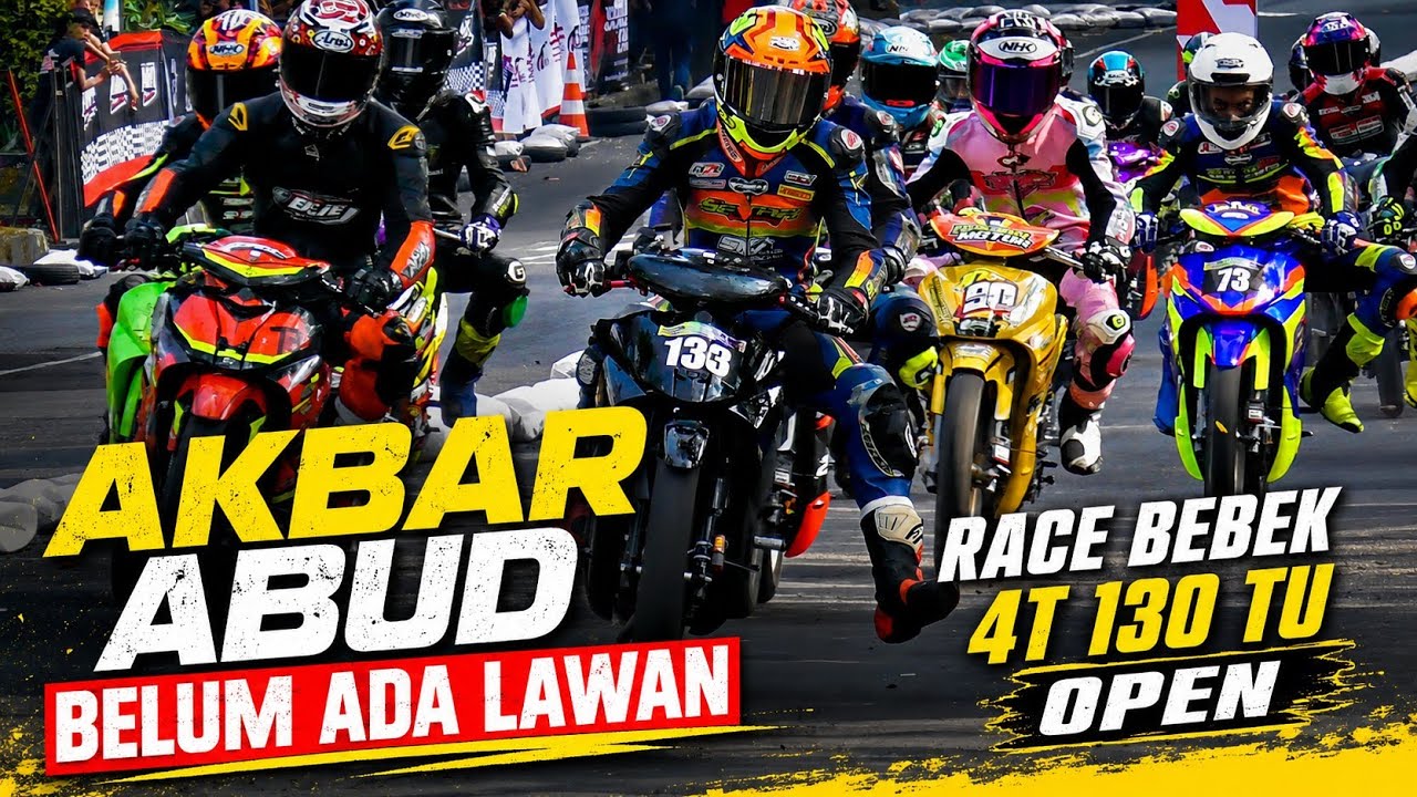 Race Bebek 4T TU 130 Open | MR Pulley RoadRace Ciamis 4-5 Juli 2026
