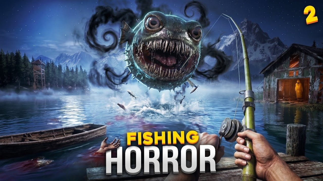 Fishing at Night Was a Bad Idea gameplay On Vtg!