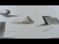 Easy Hackmaking ideas 3D shapes shading ll easy shading ideas for beginners