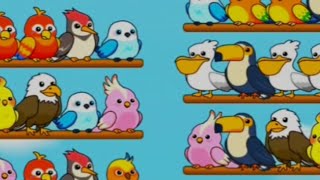 Bird Sort Puzzle 🐦🧩 Game / Gameplay iOS Android  screenshot 3