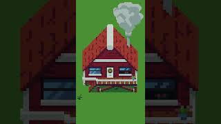 Cozy Summer House PIXEL ART TIMELAPSE // #cozy #pixelart #ドット絵 #timelapse