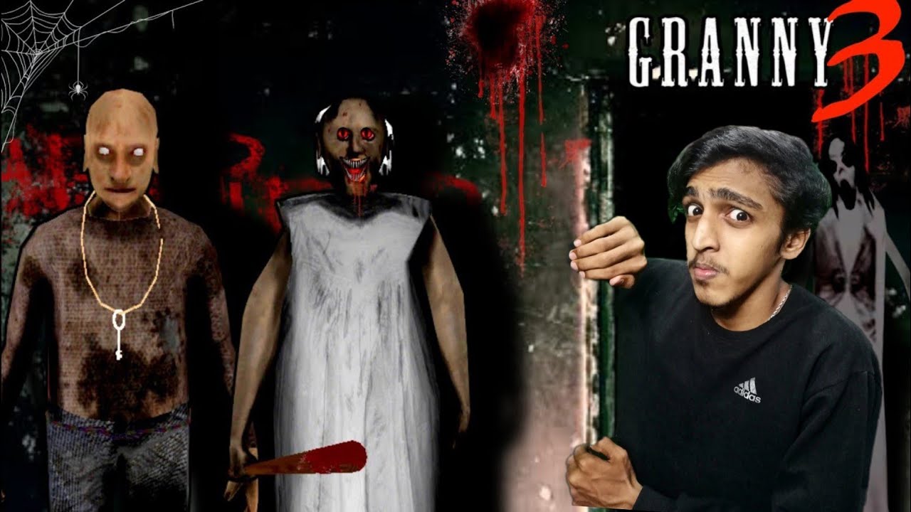 GRANNY 3 : THE TRY HARD Escape From GRANNY HOUSE !! MALAYALAM