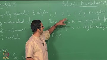 Lecture 38 - Hilberts Nullstellensatz