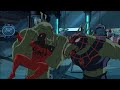Miles becomes lizard and attacks spider man  ultimate spider man season 4