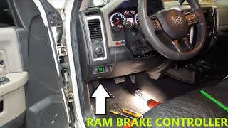 08-13' Ram Integrated Brake Controller Install