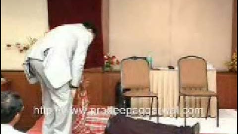 Instant Induction using Falling Backward and then struck to the floor