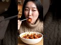 eating spicy mushroom 🍄 🥵#mukbang #asmr #shortsfeed #ytshorts #viral #Rcolorfulvlog