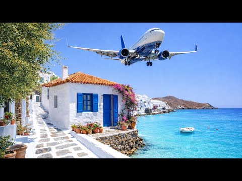 إيطاليا | ممشى Skiathos Town seafront | جولة على الواجهة البحرية 4K