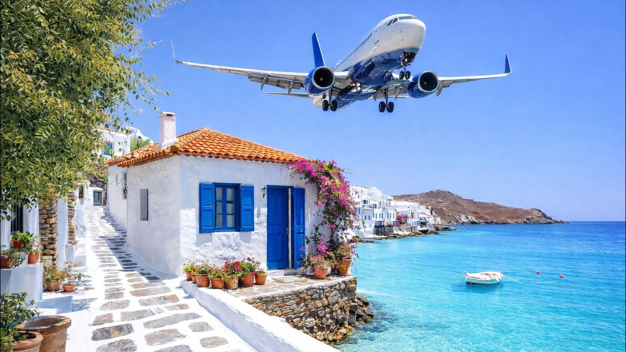 Skiathos Greece 🇬🇷 Feels Like Italy 🇮🇹 - 4K HDR Walking tour 