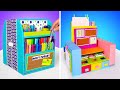 Desktop Colorful Organizers From Cardboard