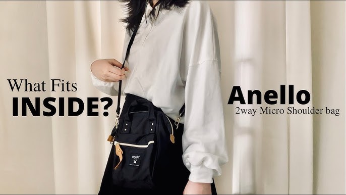 Anello Micro Shoulder Bag, Sling Bag, Mini Backpack, Original from  Japan