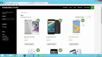 Part 1 Updating eCommerce from Sage Demo: Update eCommerce system with stock or pricing from Sage