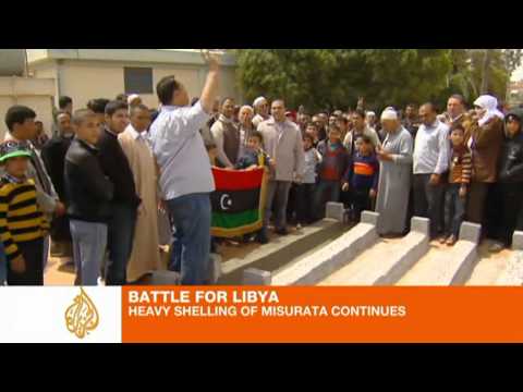 يستمر القصف العنيف على مصراتة