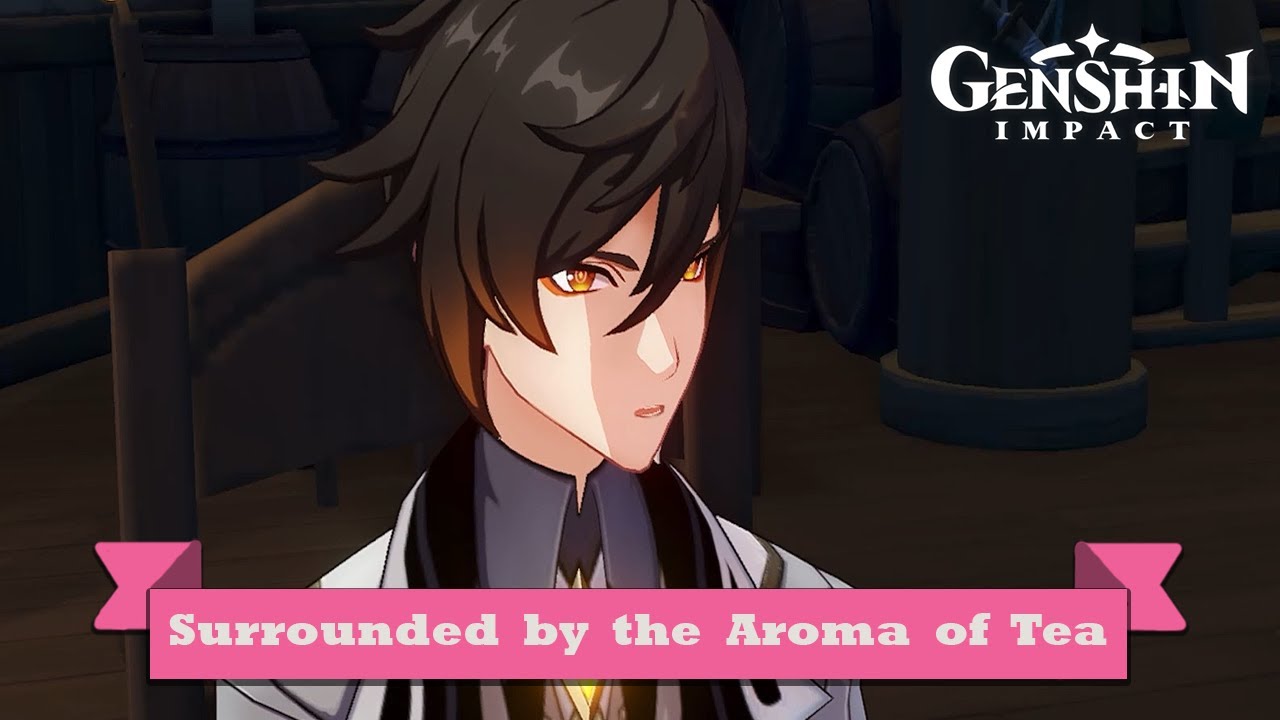 Surrounded by the Aroma of Tea Zhongli's Drink Of Drink ADreaming Genshin Impact Event