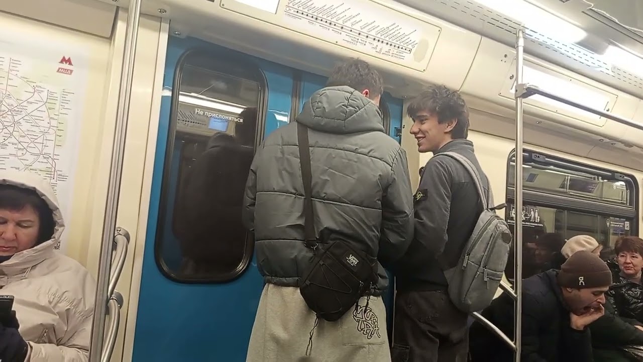 Поездка на поезде Ока по маршруту Бульвар Дмитрия Донского-Южная 06.03 2026