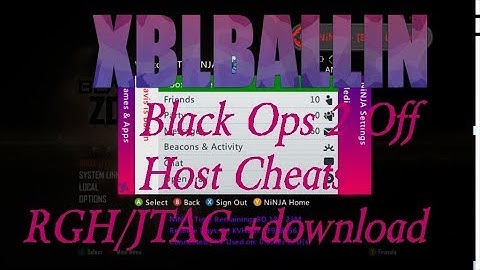Black Ops 2 off-Host Mod Menu|XBLBallin Updated|Rgh/Jtag