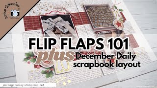 Flip Flaps 101 + December Daily Layout | Stampin' Up!