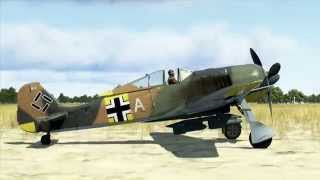 IL-2:Battle of Stalingrad. FW190 A-3 quick mission.