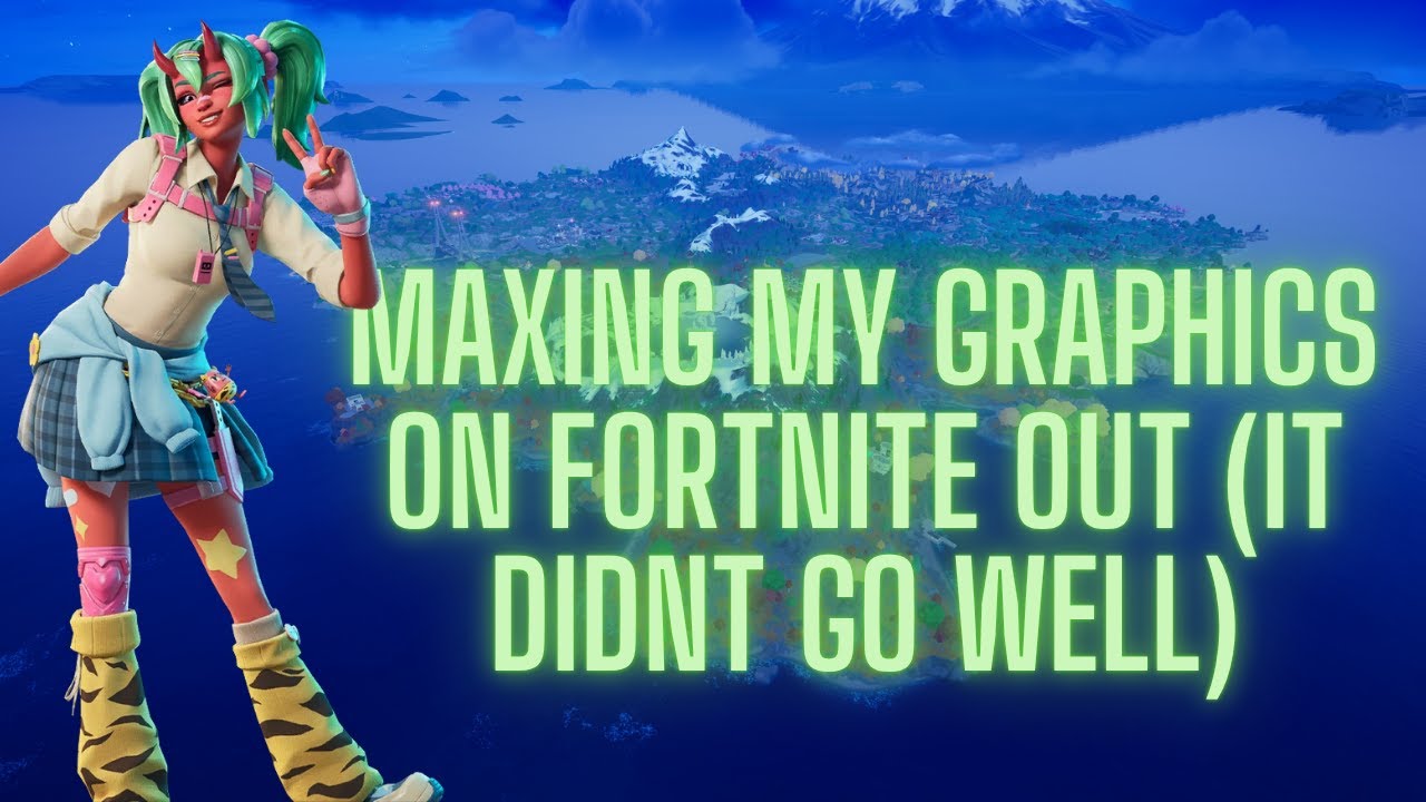 EveryTime I die Or win I up my Graphics On Fortnite Blitz