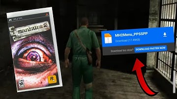 How to add mod menu in PPSSPP ManHunt 2