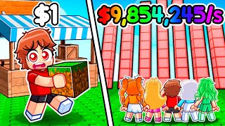 Techy Plays STACK THE BLOCKS In Roblox With MY CRAZY FAN GIRLS... screenshot 2